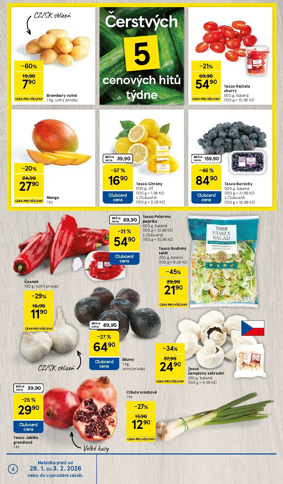 tesco - Tesco leták platný od 28.01. do 03.02. - page: 4