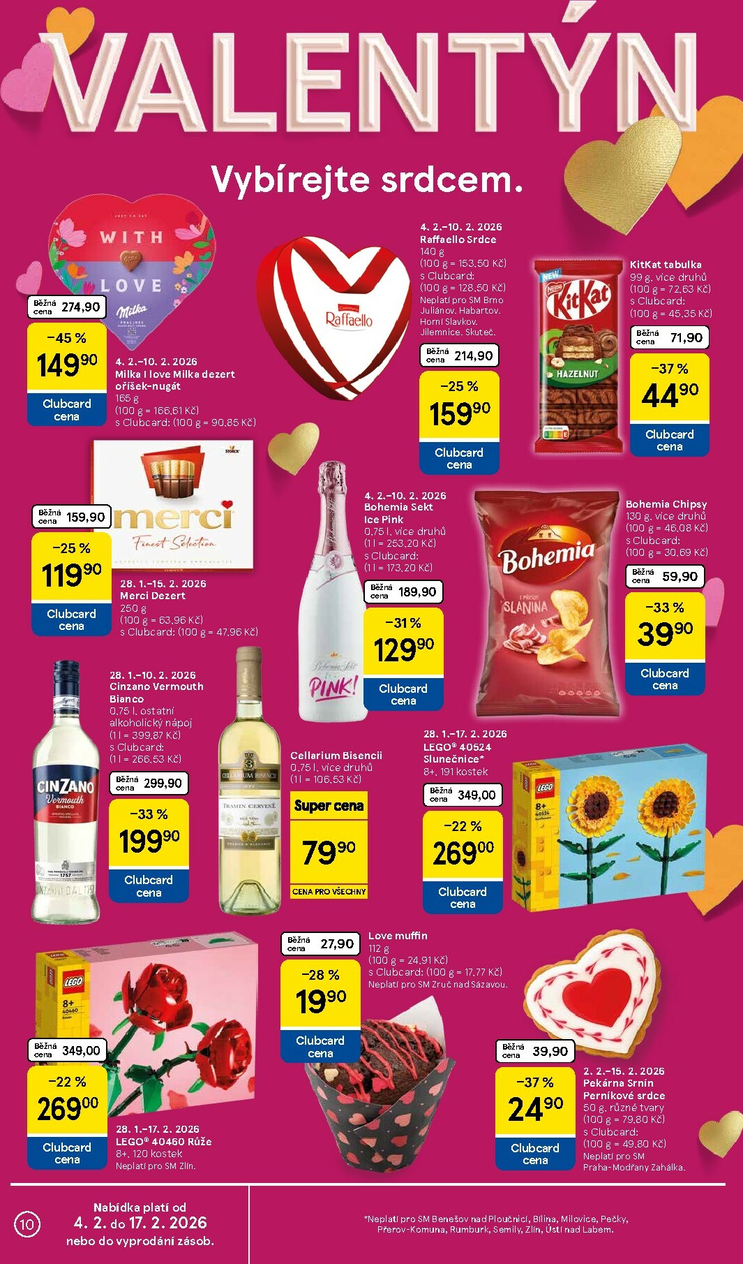 tesco - Tesco supermarket leták platný od středy 04.02.2026 do úterý 10.02.2026 - page: 10