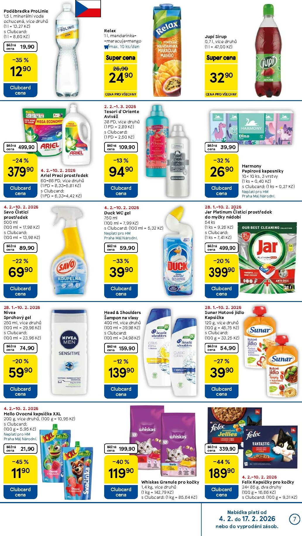tesco - Tesco leták platný od středy 04.02.2026 do úterý 10.02.2026 - page: 7