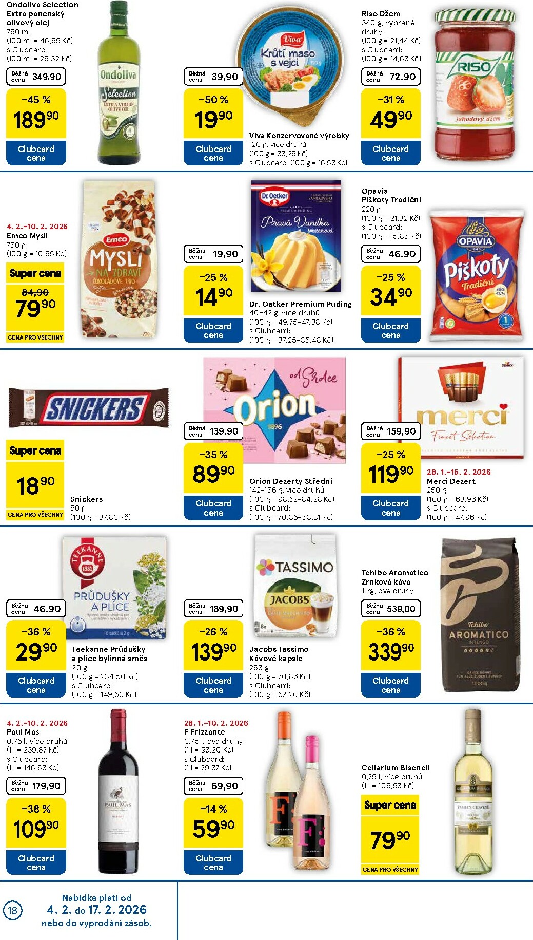 tesco - Tesco leták platný od středy 04.02.2026 do úterý 10.02.2026 - page: 18