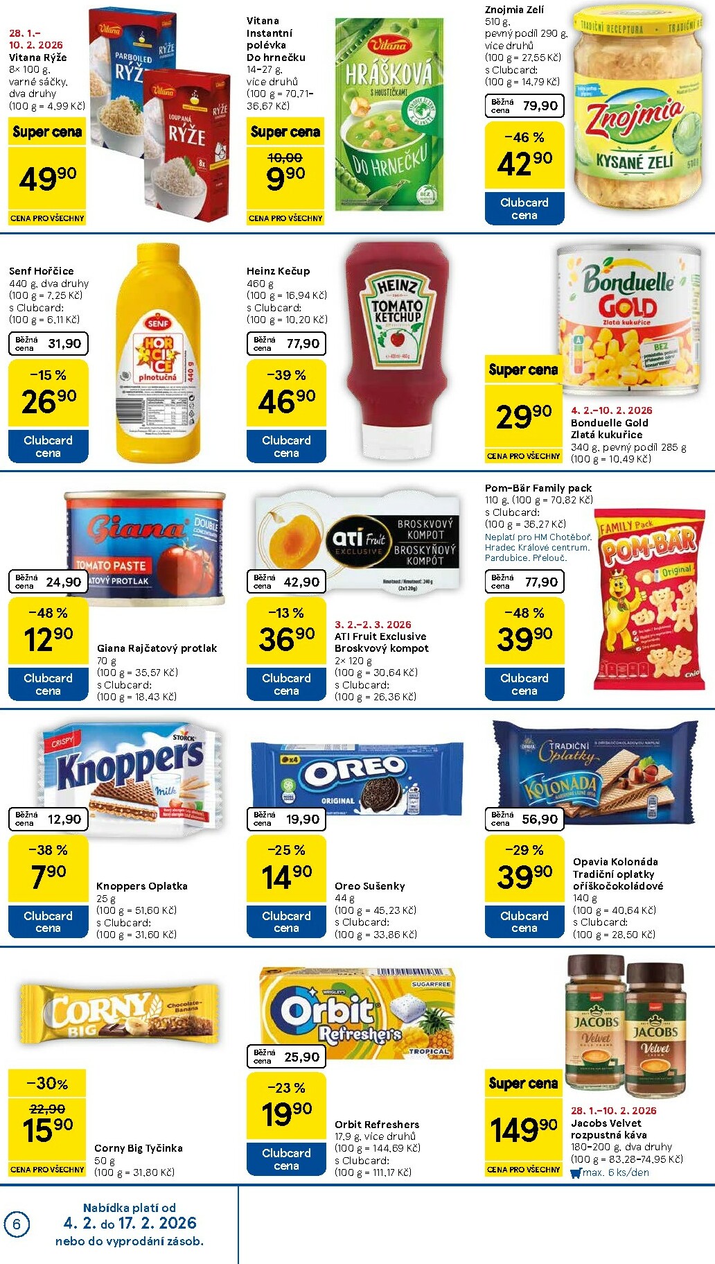 tesco - Tesco leták platný od středy 04.02.2026 do úterý 10.02.2026 - page: 6