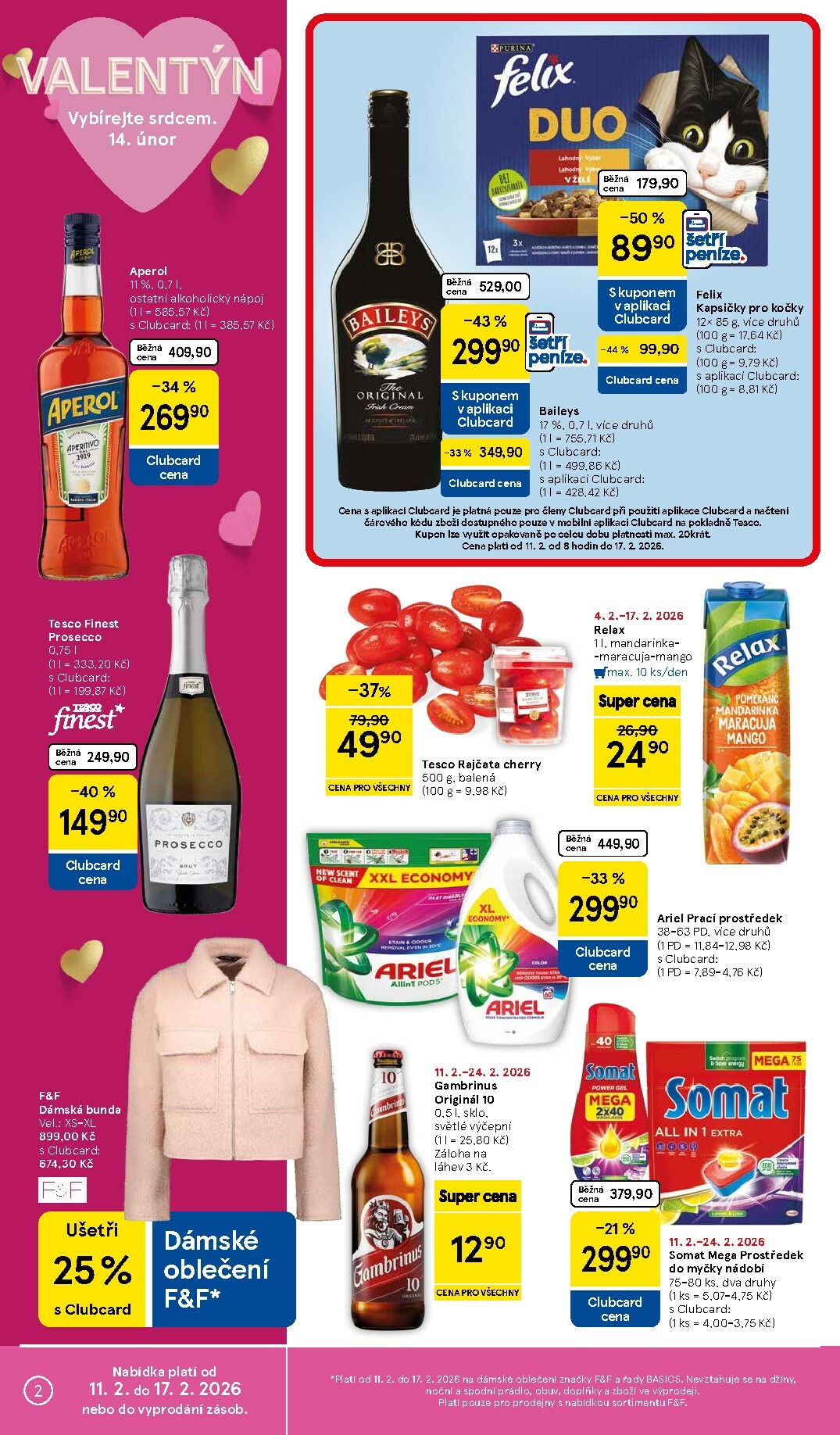tesco - Tesco supermarket leták platný od středy 11.02.2026 do úterý 17.02.2026 - page: 2