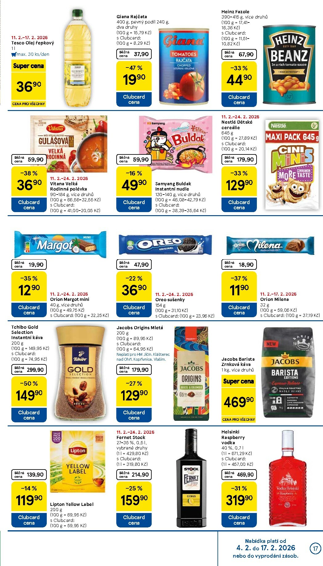 tesco - Tesco leták platný od středy 11.02.2026 do úterý 17.02.2026 - page: 17