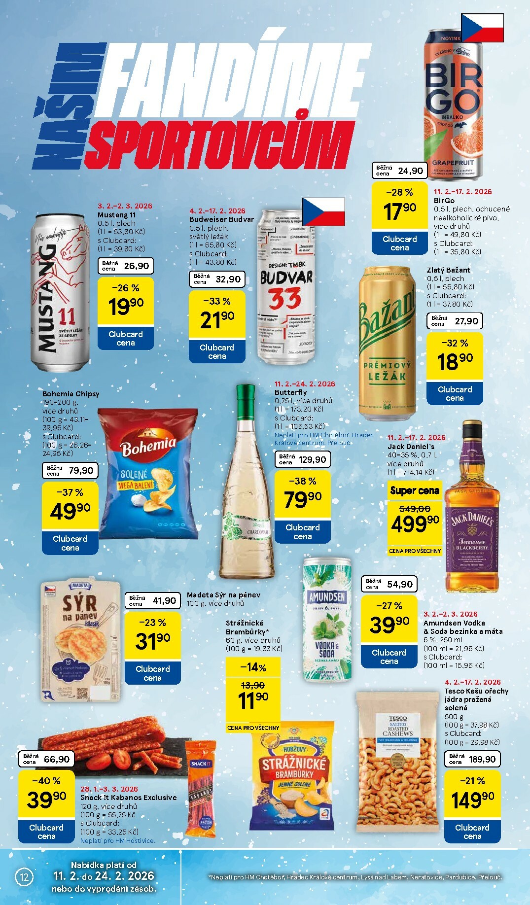 tesco - Tesco leták platný od středy 11.02.2026 do úterý 17.02.2026 - page: 12