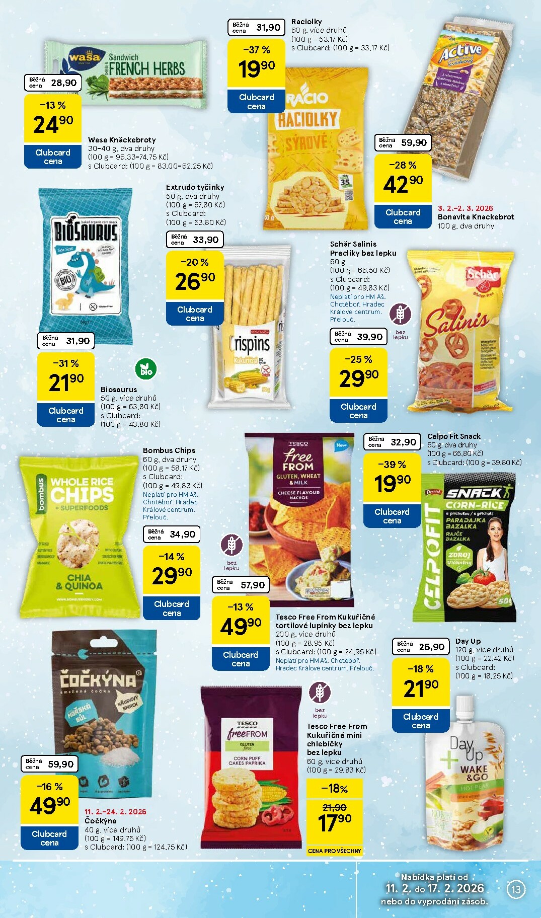 tesco - Tesco leták platný od středy 11.02.2026 do úterý 17.02.2026 - page: 13