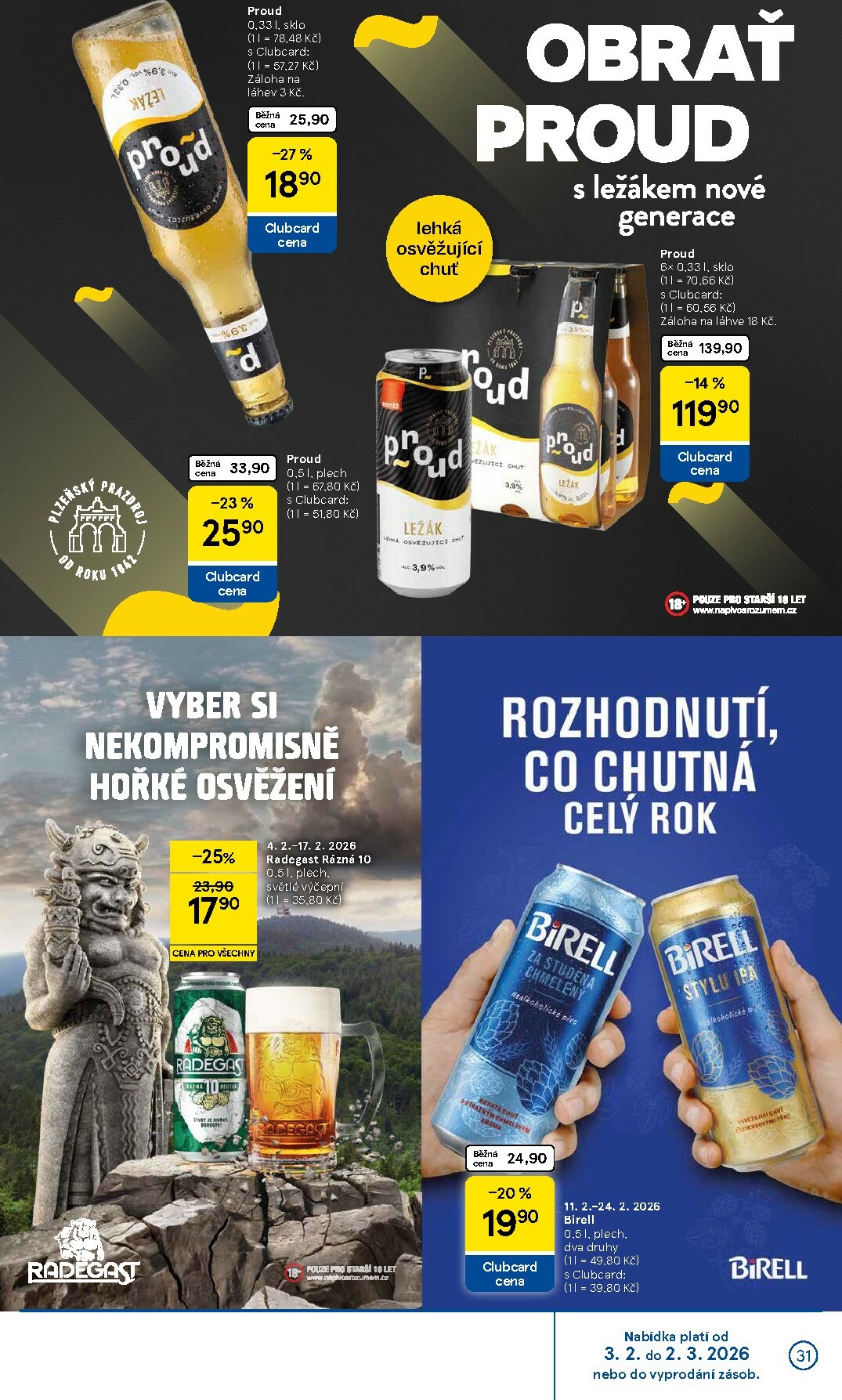 tesco - Tesco leták platný od středy 11.02.2026 do úterý 17.02.2026 - page: 31