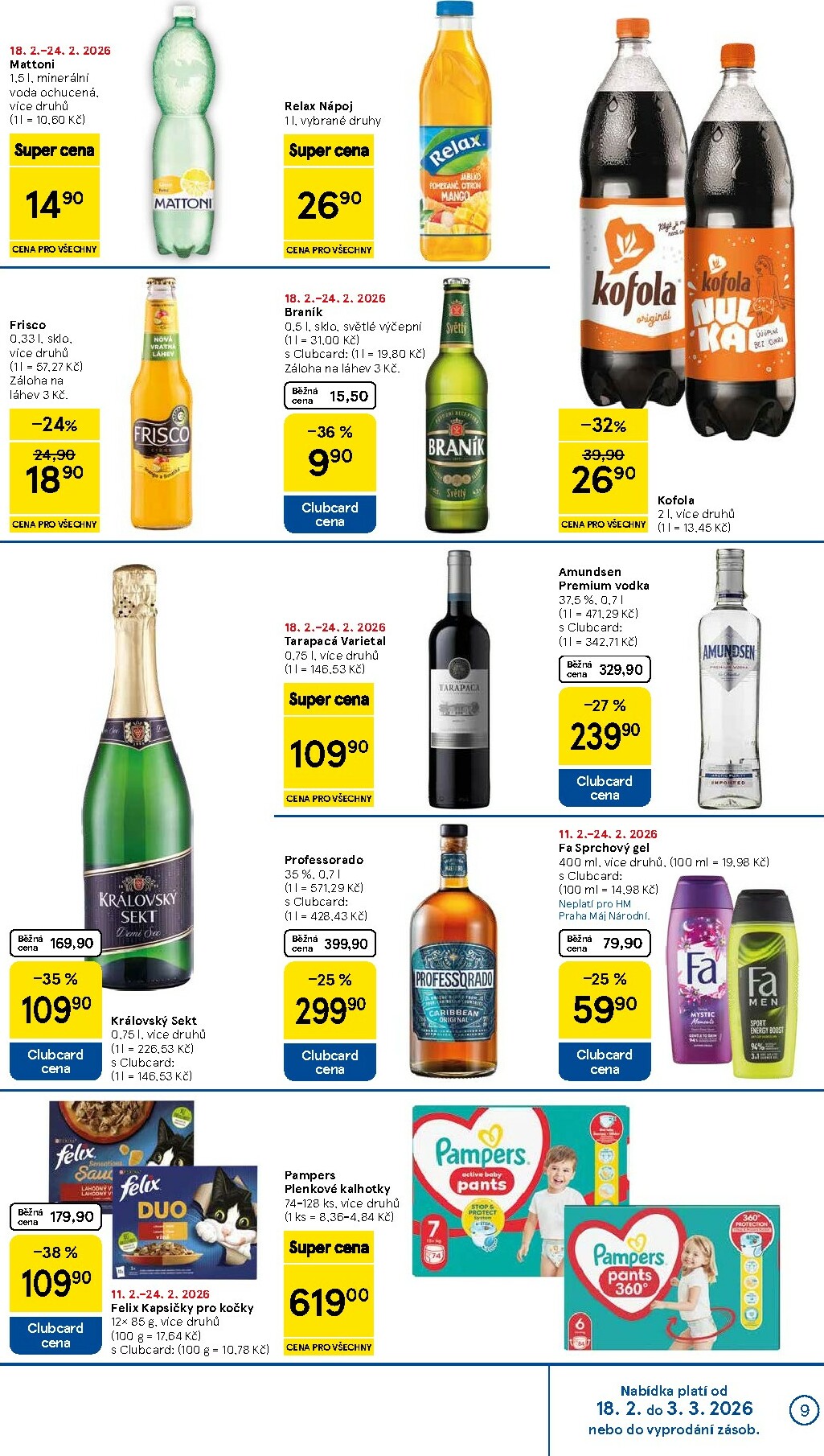 tesco - Tesco leták platný od středy 18.02.2026 do úterý 24.02.2026 - page: 9