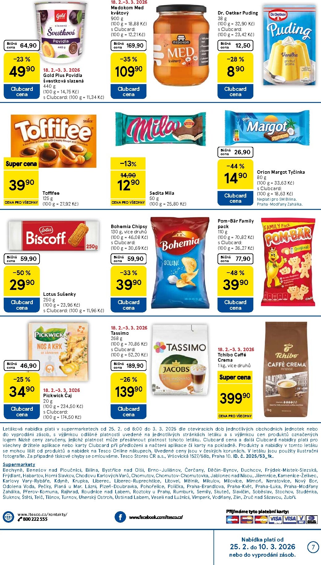 tesco - Tesco supermarket leták platný od středy 25.02.2026 do úterý 03.03.2026 - page: 7