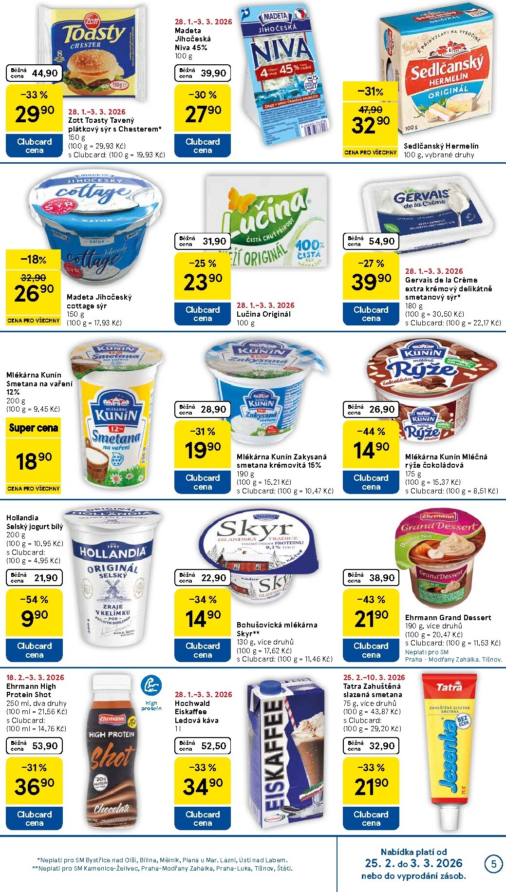 tesco - Tesco supermarket leták platný od středy 25.02.2026 do úterý 03.03.2026 - page: 5