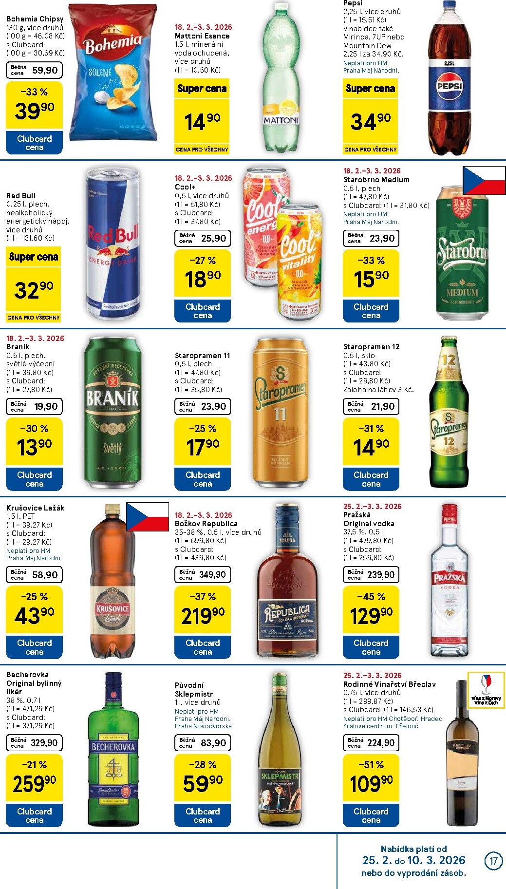 tesco - Tesco leták platný od středy 25.02.2026 do úterý 03.03.2026 - page: 17