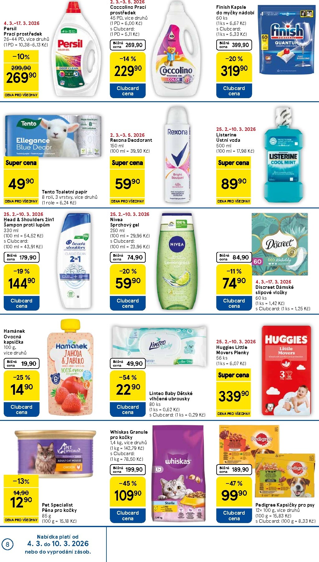 tesco - Tesco supermarket leták platný od středy 04.03.2026 do úterý 10.03.2026 - page: 8