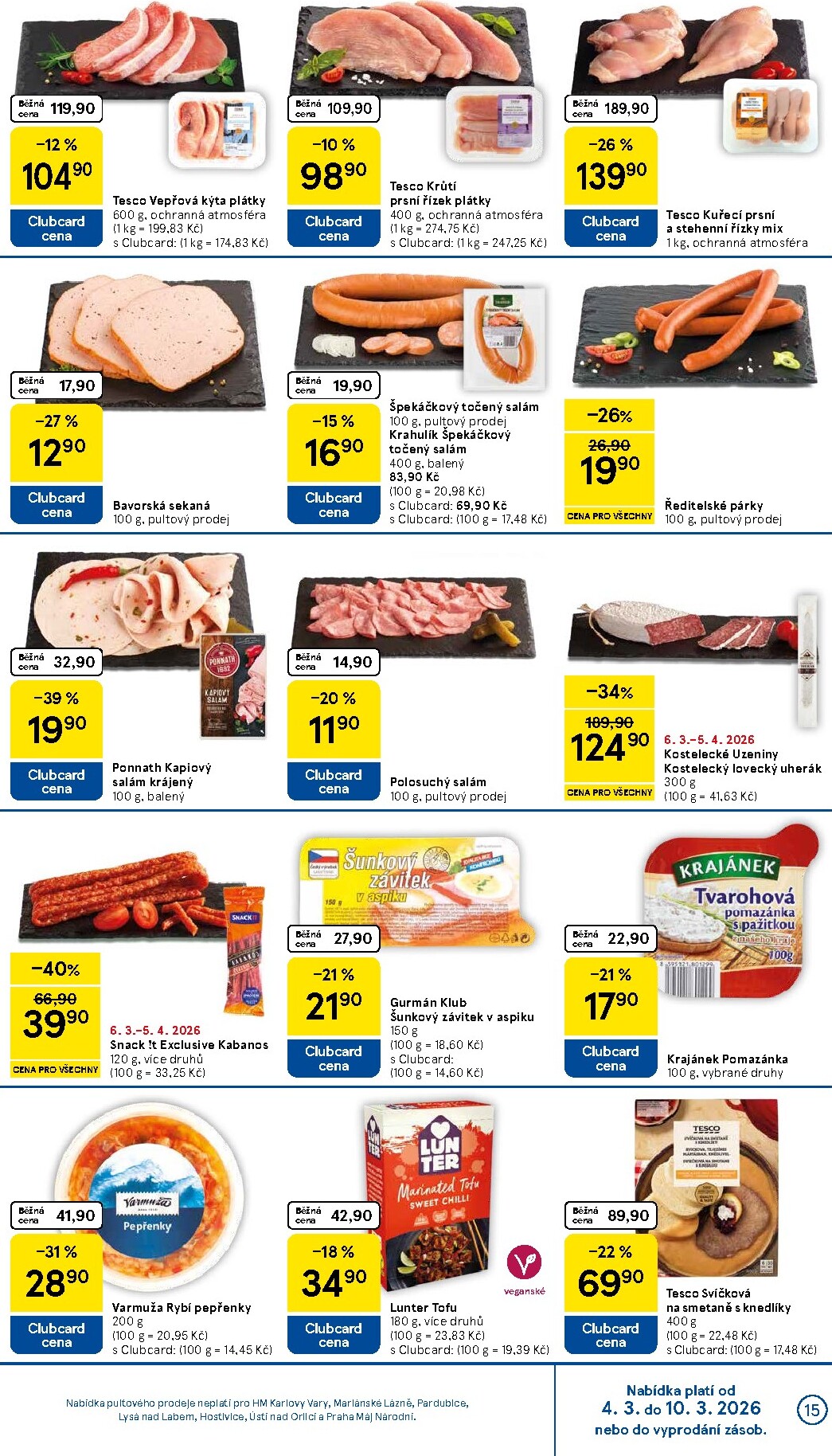 tesco - Tesco leták platný od středy 04.03.2026 do úterý 10.03.2026 - page: 15