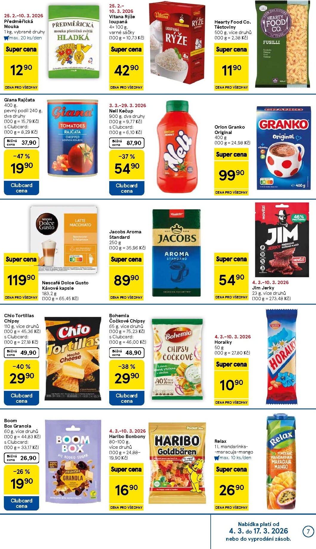 tesco - Tesco leták platný od středy 04.03.2026 do úterý 10.03.2026 - page: 7