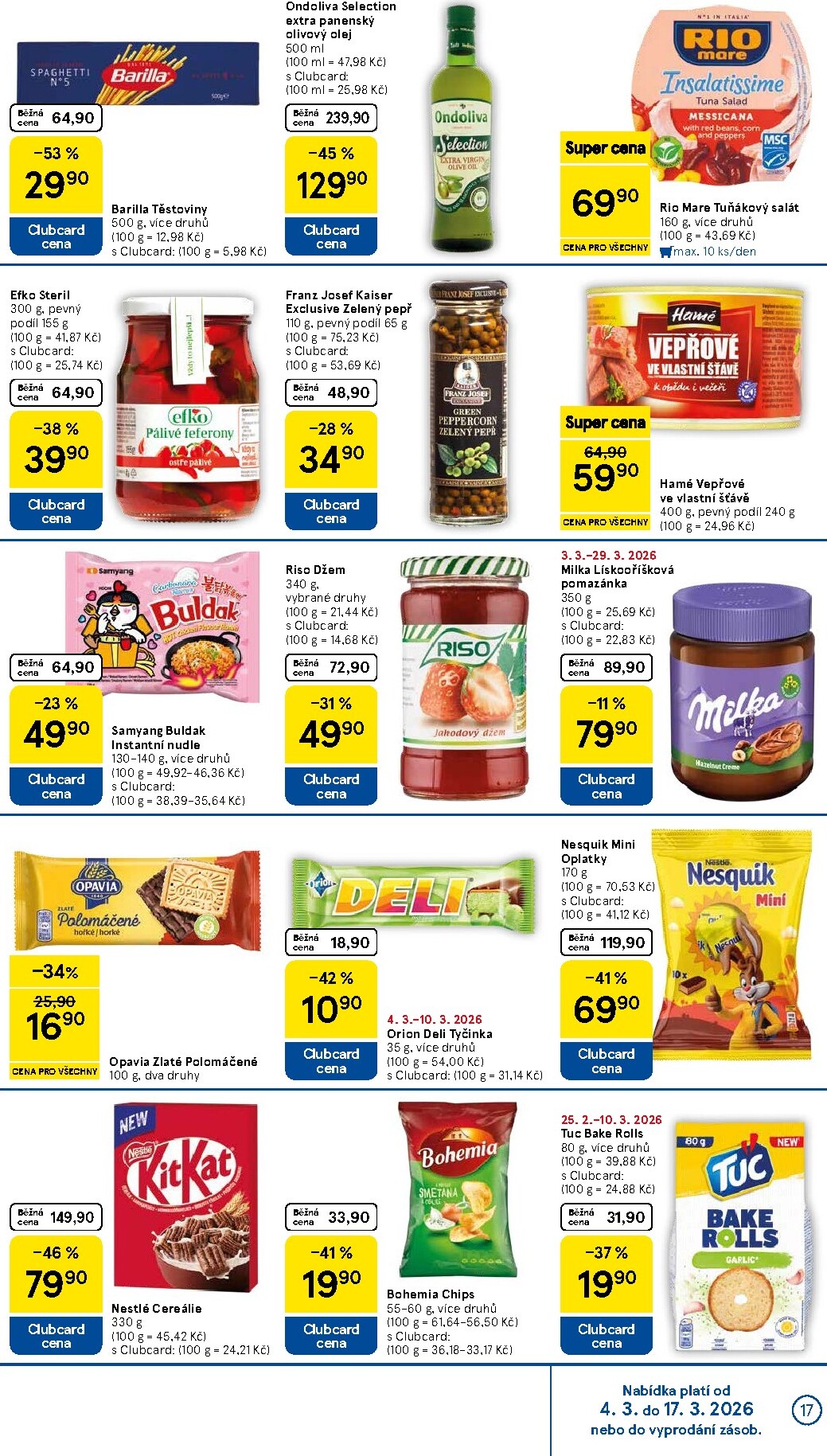 tesco - Tesco leták platný od středy 04.03.2026 do úterý 10.03.2026 - page: 17