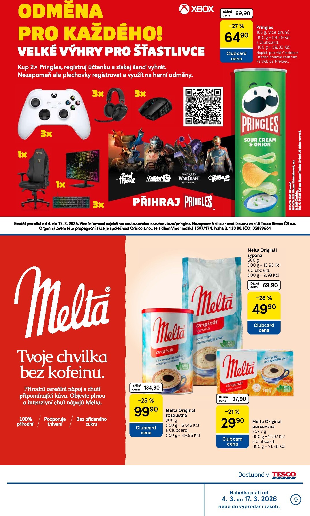 tesco - Tesco leták platný od středy 04.03.2026 do úterý 10.03.2026 - page: 9