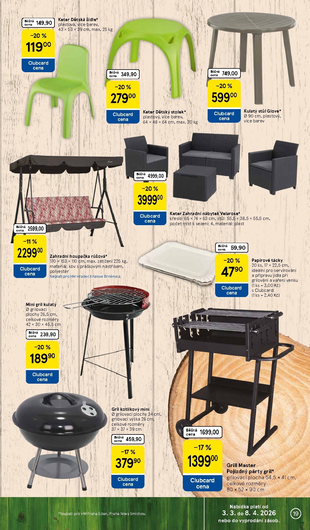 tesco - Tesco - Relax ve vaší zahradě leták platný od úterý 03.03.2026 do středy 08.04.2026 - page: 19