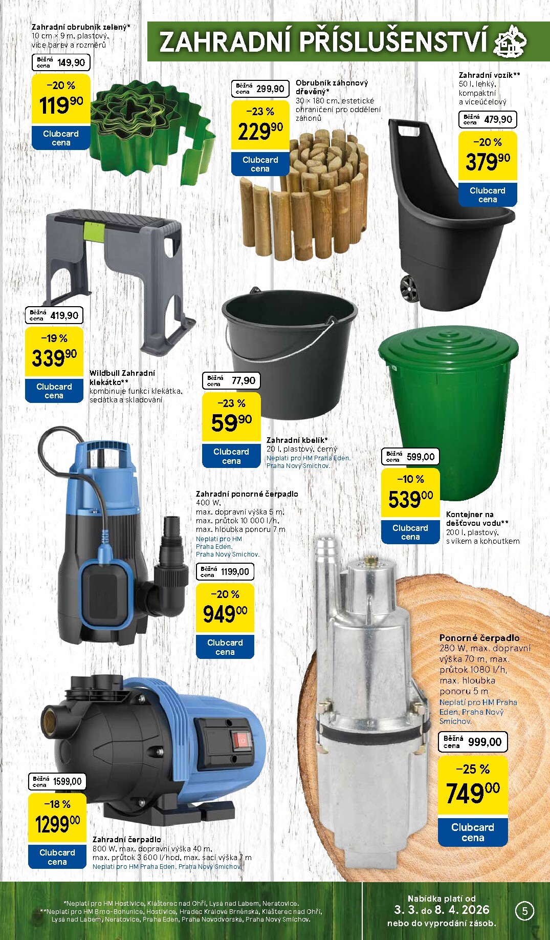 tesco - Tesco - Relax ve vaší zahradě leták platný od úterý 03.03.2026 do středy 08.04.2026 - page: 5