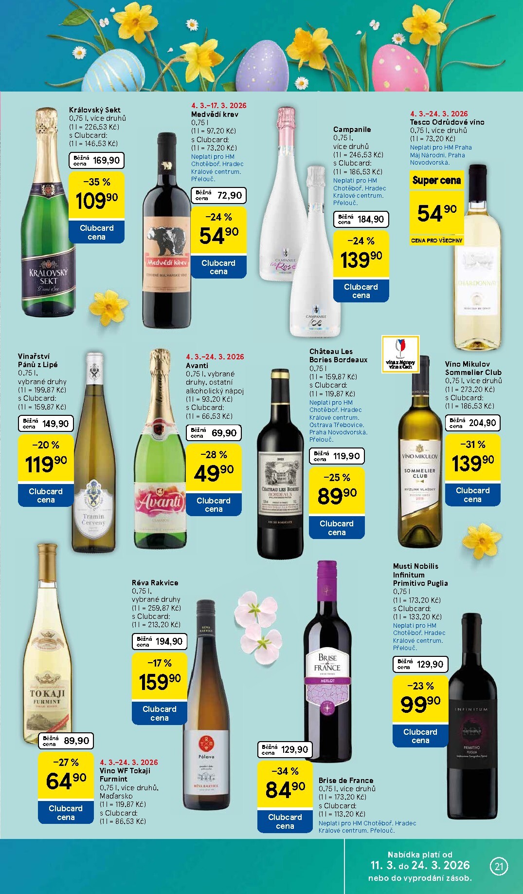 tesco - Tesco leták platný od středy 11.03.2026 do úterý 17.03.2026 - page: 21