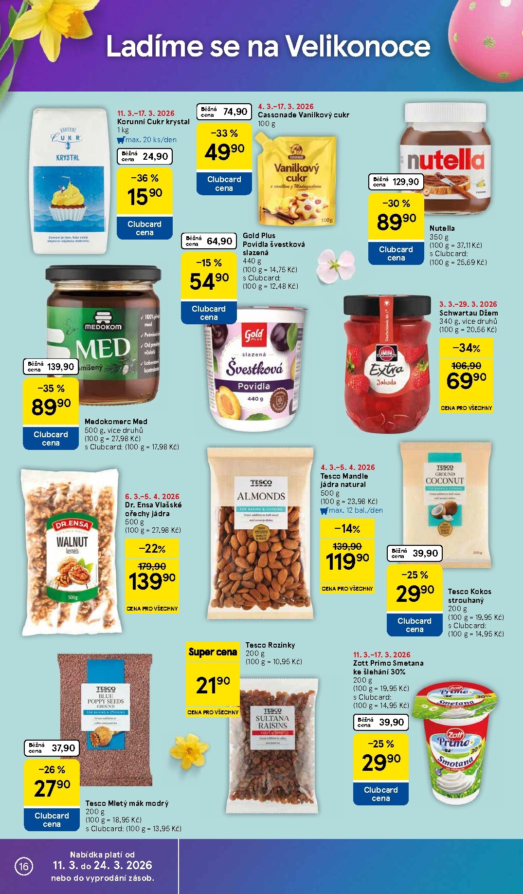 tesco - Tesco leták platný od středy 11.03.2026 do úterý 17.03.2026 - page: 16