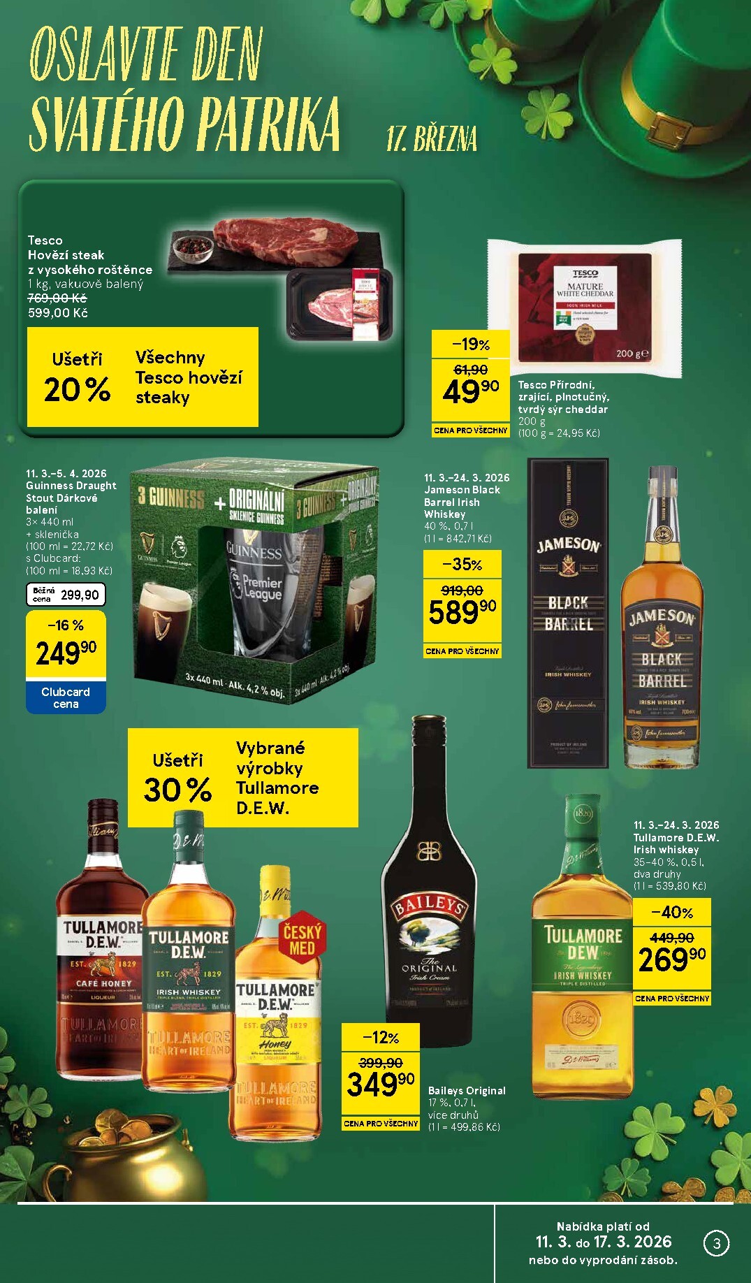 tesco - Tesco leták platný od středy 11.03.2026 do úterý 17.03.2026 - page: 3