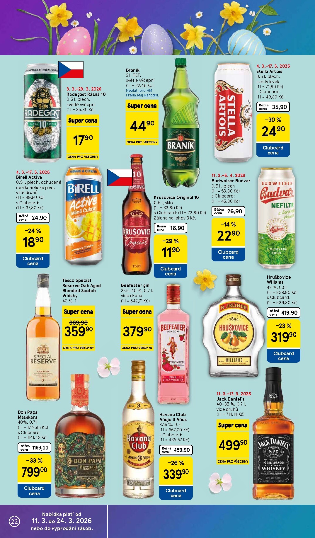 tesco - Tesco leták platný od středy 11.03.2026 do úterý 17.03.2026 - page: 22