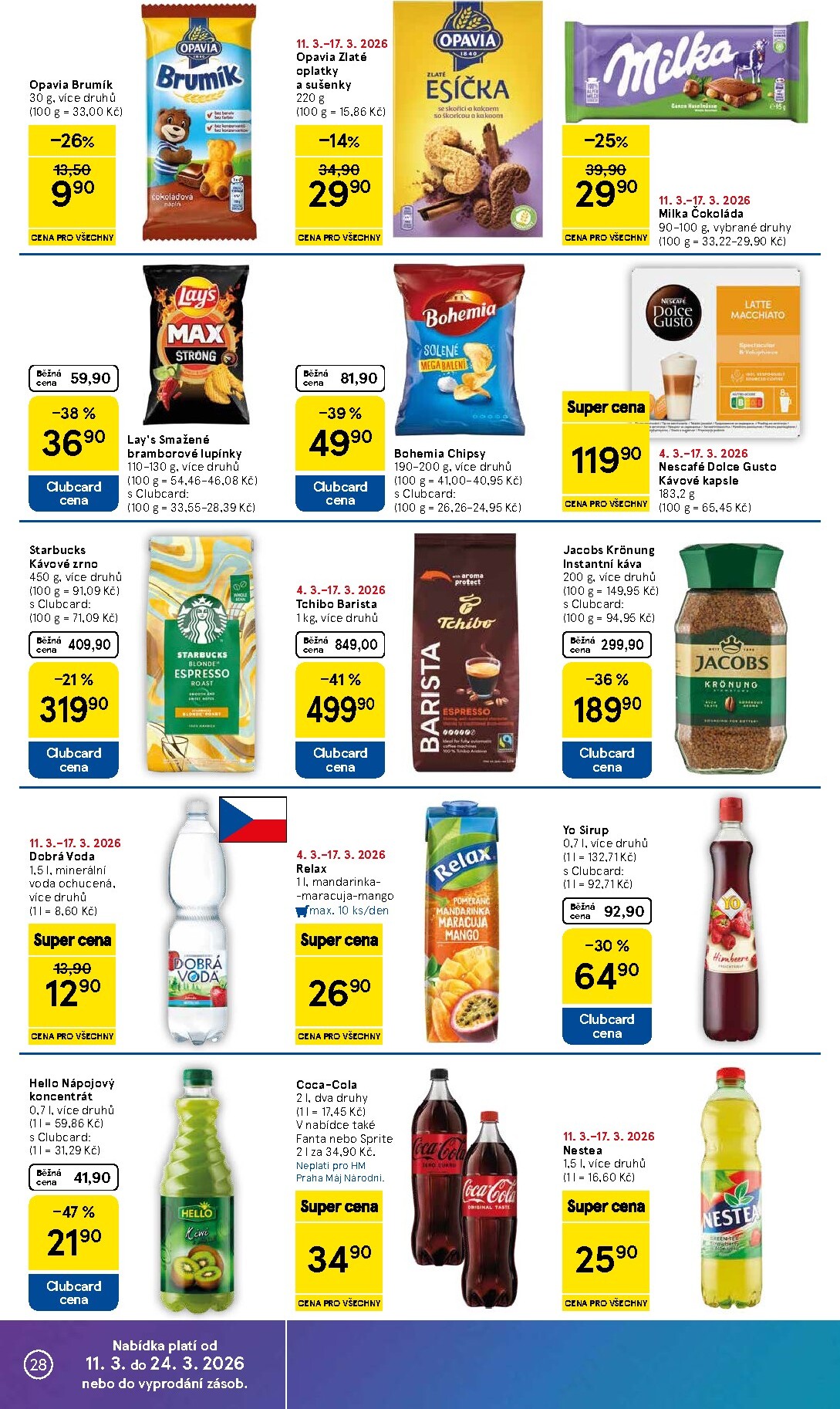 tesco - Tesco leták platný od středy 11.03.2026 do úterý 17.03.2026 - page: 28