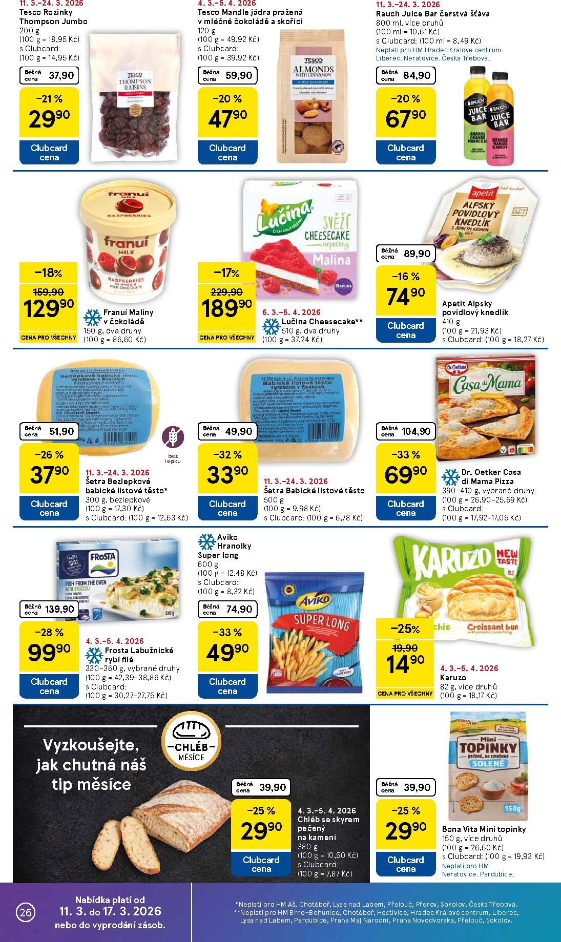 tesco - Tesco leták platný od středy 11.03.2026 do úterý 17.03.2026 - page: 26