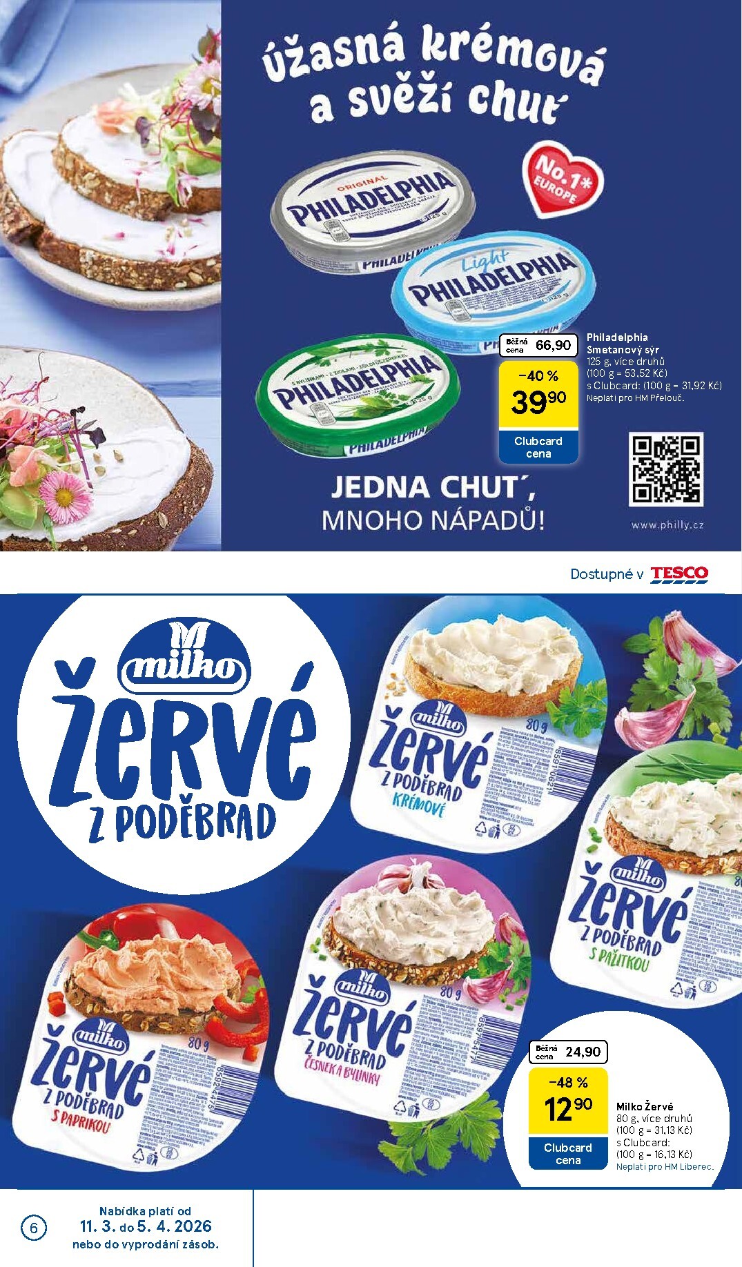 tesco - Tesco - Značky, které máte rádi leták platný od středy 11.03.2026 do neděle 05.04.2026 - page: 6