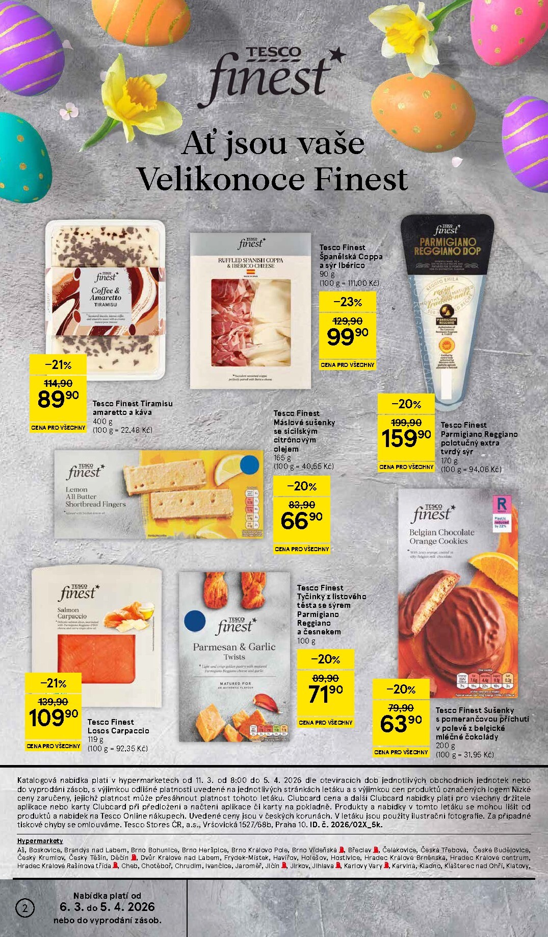 tesco - Tesco - Značky, které máte rádi leták platný od středy 11.03.2026 do neděle 05.04.2026 - page: 2
