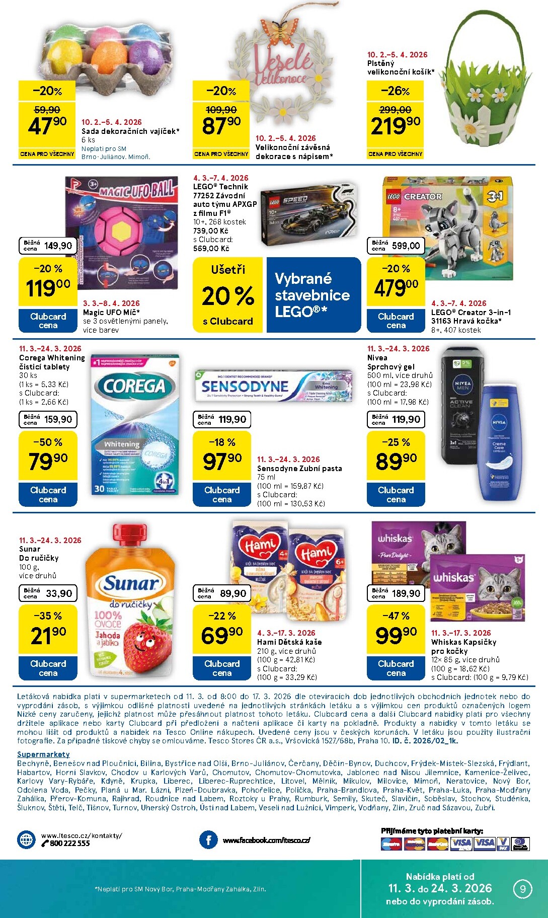 tesco - Tesco supermarket leták platný od středy 11.03.2026 do úterý 17.03.2026 - page: 9