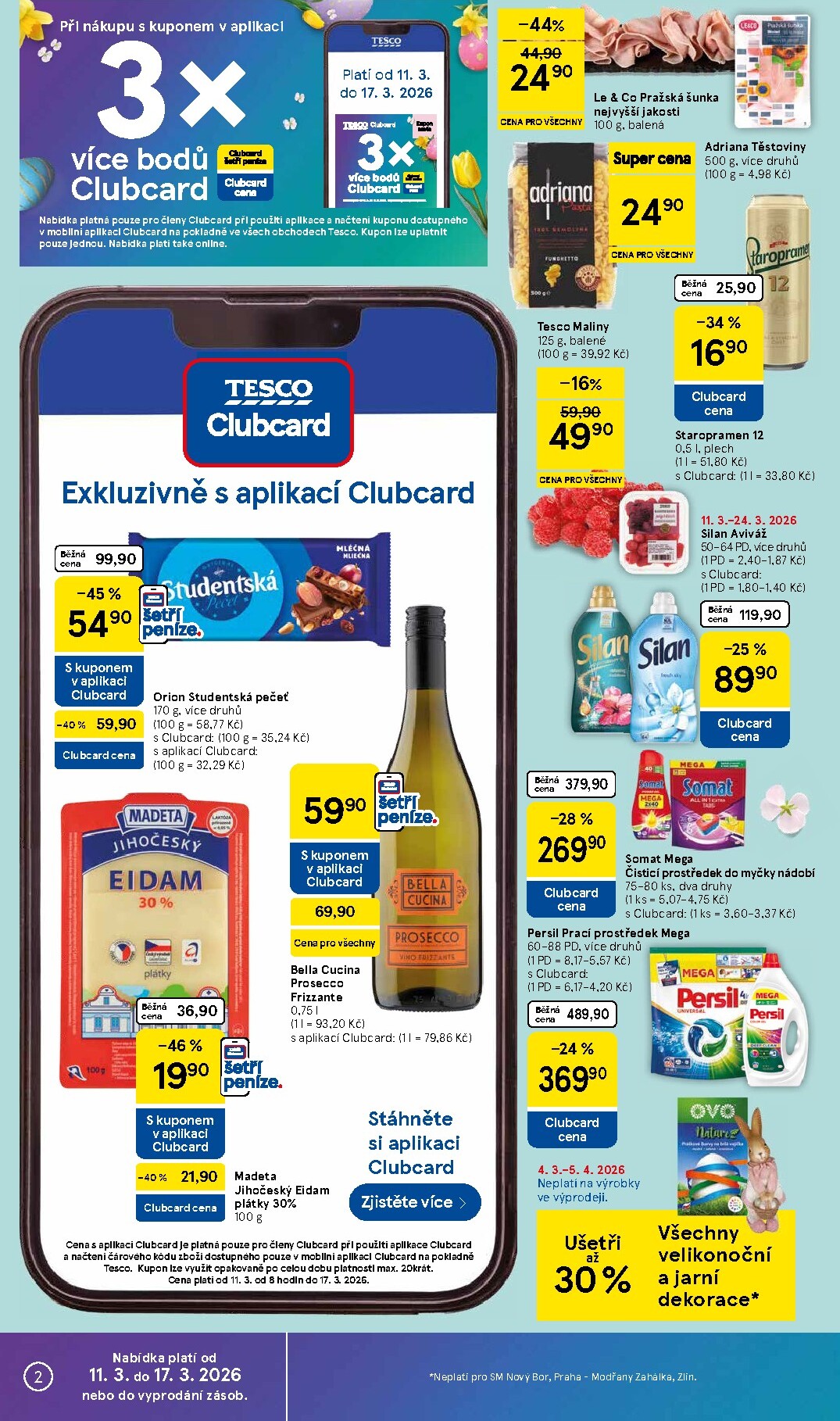 tesco - Tesco supermarket leták platný od středy 11.03.2026 do úterý 17.03.2026 - page: 2