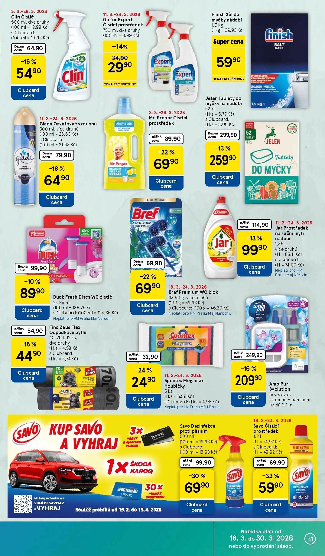 tesco - Tesco leták platný od středy 18.03.2026 do úterý 24.03.2026 - page: 31