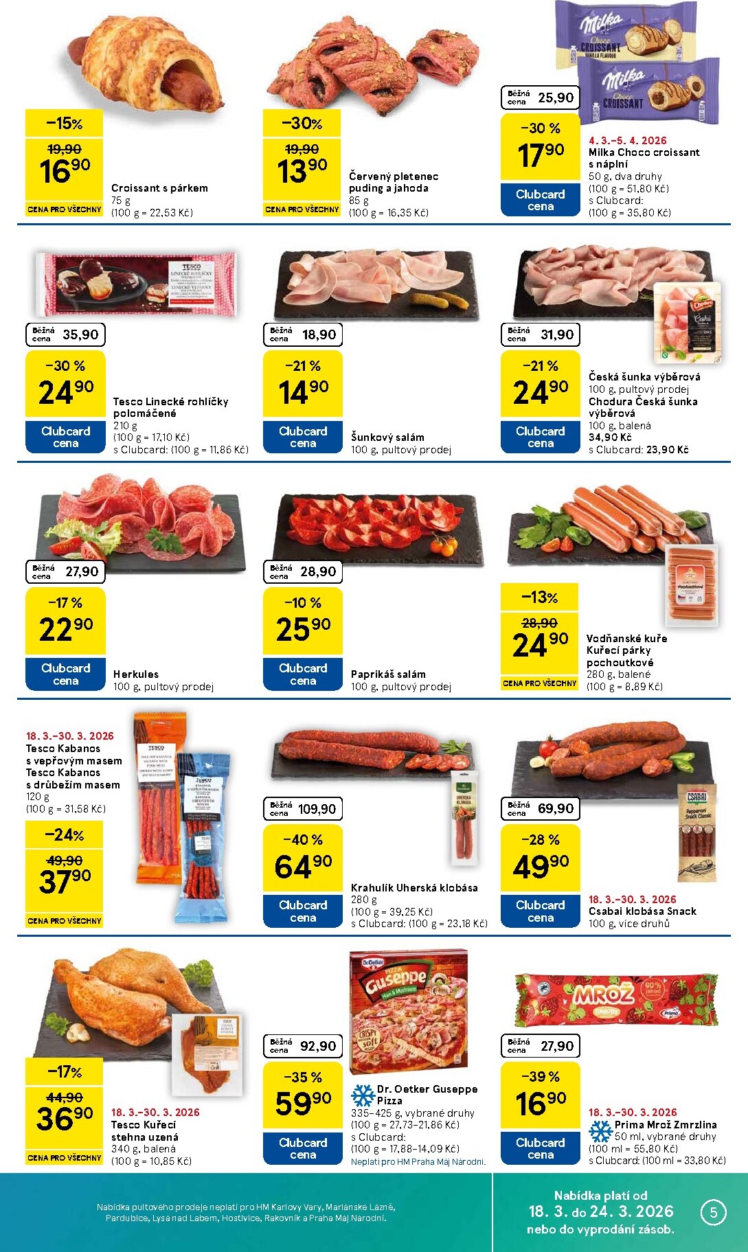 tesco - Tesco leták platný od středy 18.03.2026 do úterý 24.03.2026 - page: 5