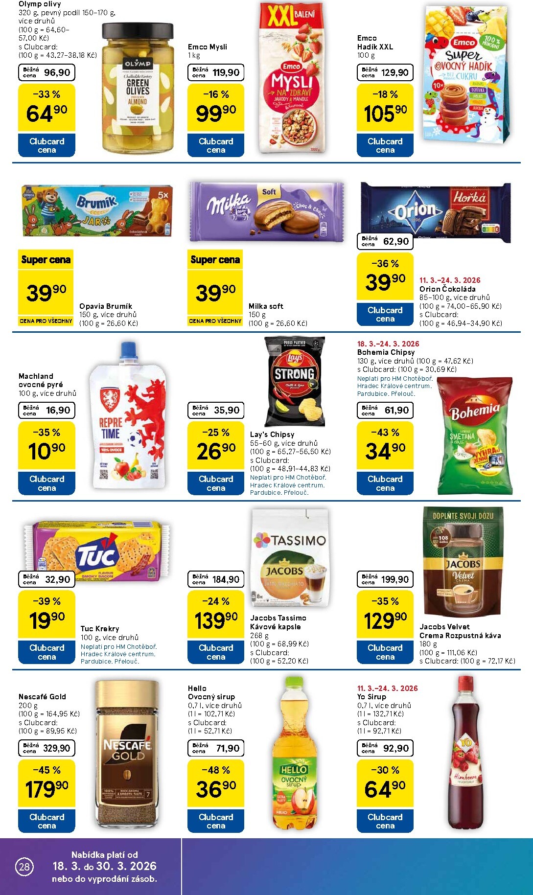 tesco - Tesco leták platný od středy 18.03.2026 do úterý 24.03.2026 - page: 28