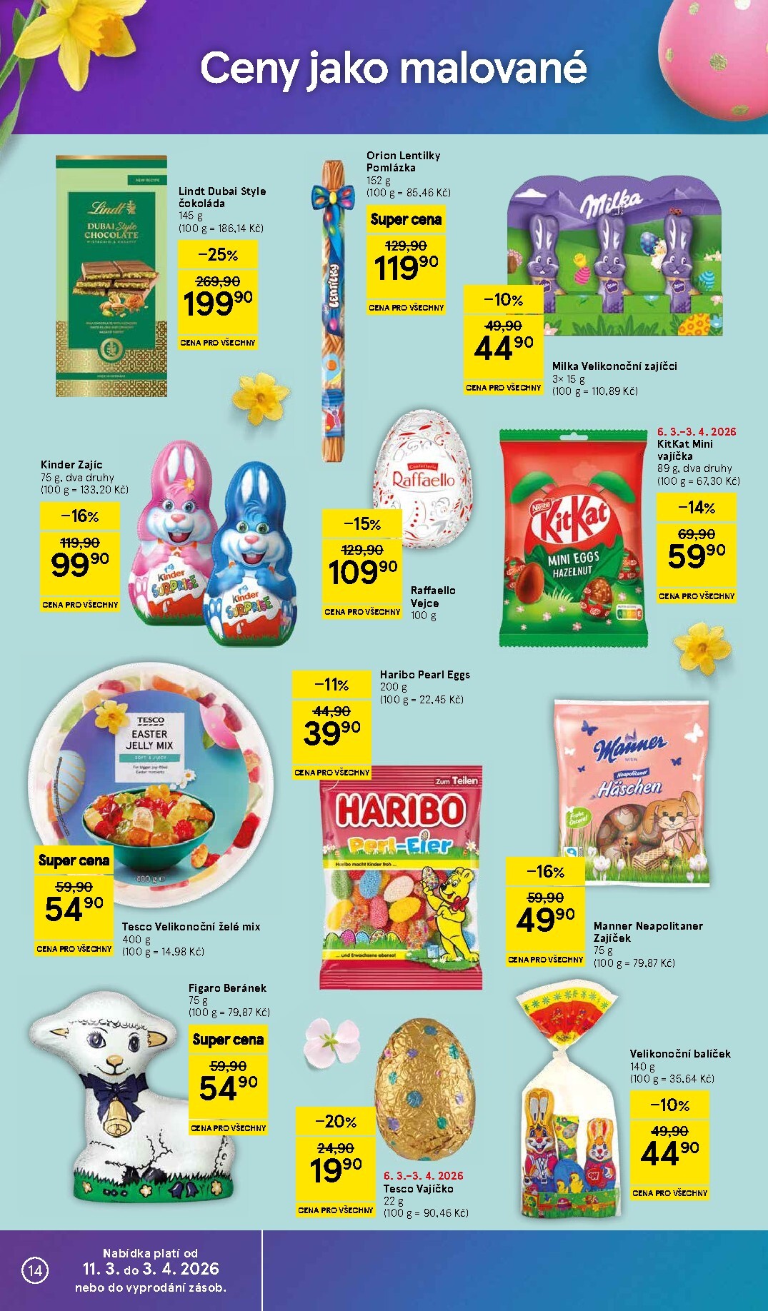 tesco - Tesco leták platný od středy 18.03.2026 do úterý 24.03.2026 - page: 14