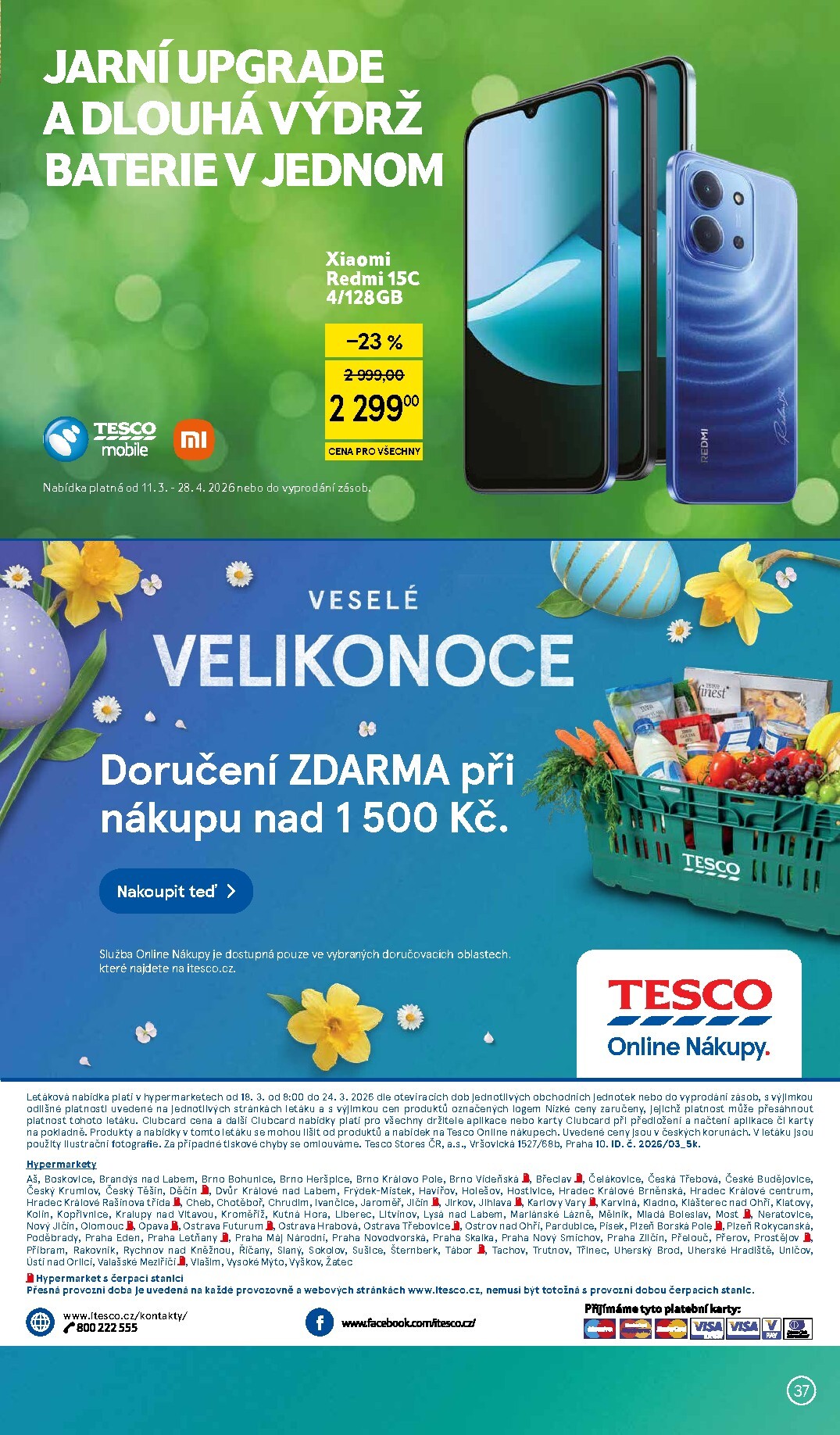 tesco - Tesco leták platný od středy 18.03.2026 do úterý 24.03.2026 - page: 37
