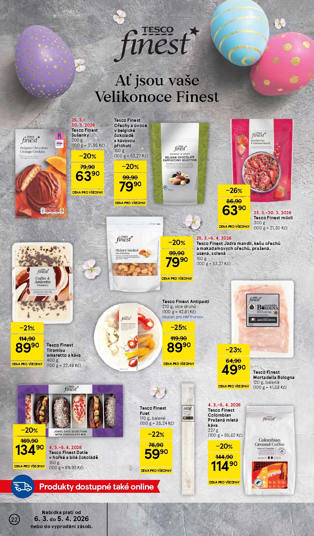 tesco - Tesco leták platný od středy 25.03.2026 do pondělí 30.03.2026 - page: 22