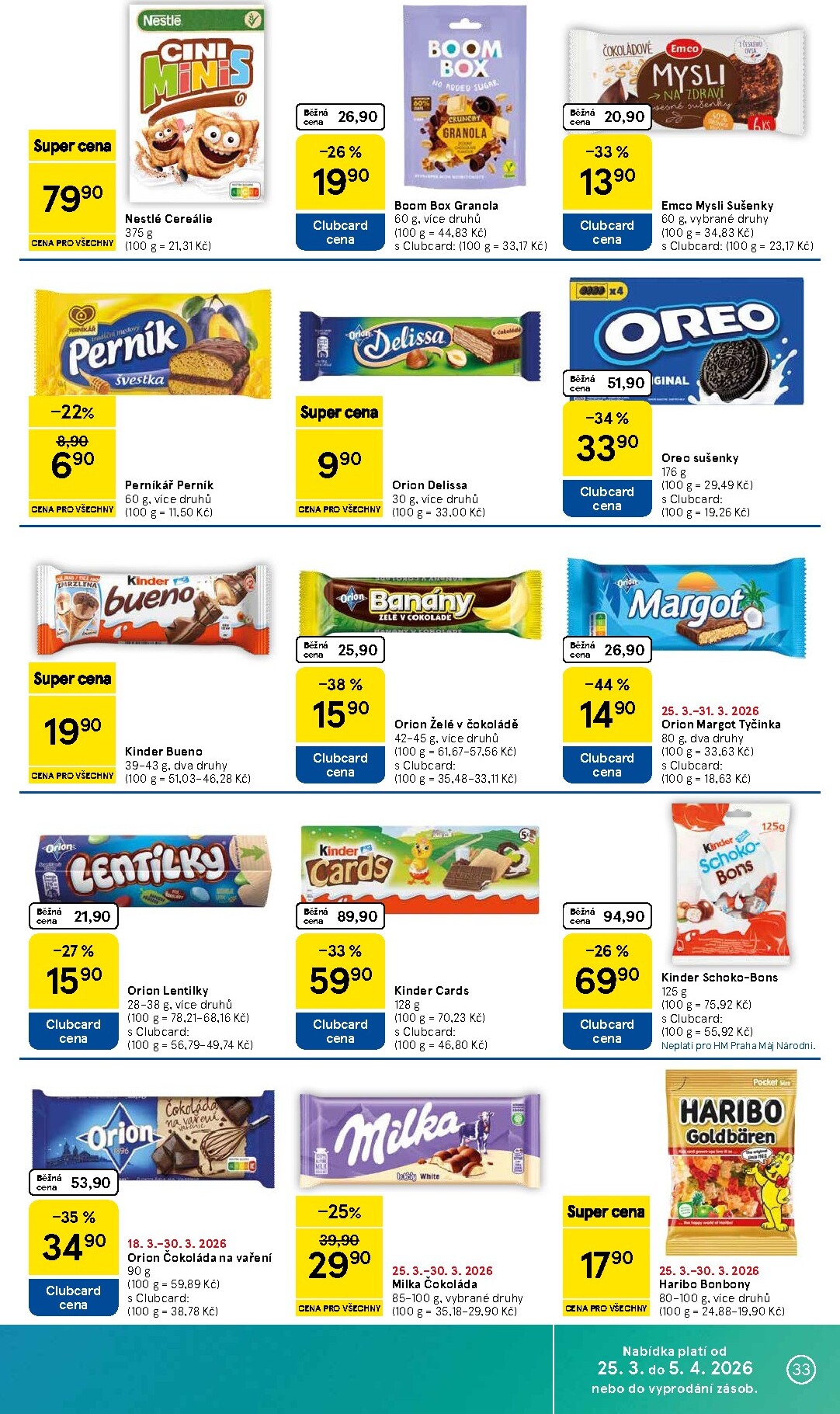 tesco - Tesco leták platný od středy 25.03.2026 do pondělí 30.03.2026 - page: 33