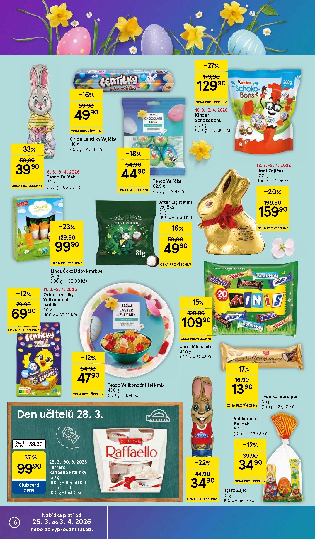 tesco - Tesco leták platný od středy 25.03.2026 do pondělí 30.03.2026 - page: 16