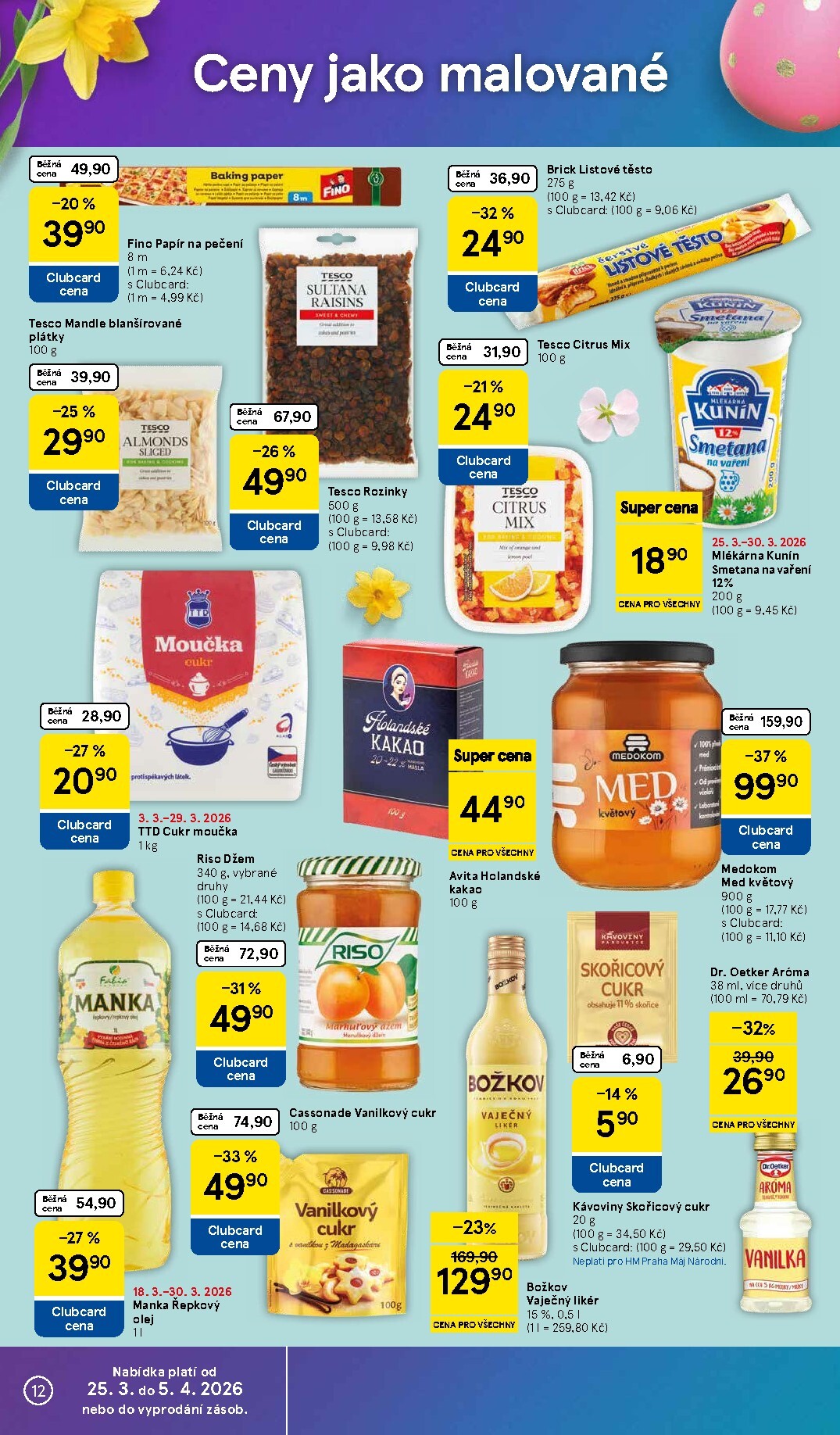 tesco - Tesco leták platný od středy 25.03.2026 do pondělí 30.03.2026 - page: 12