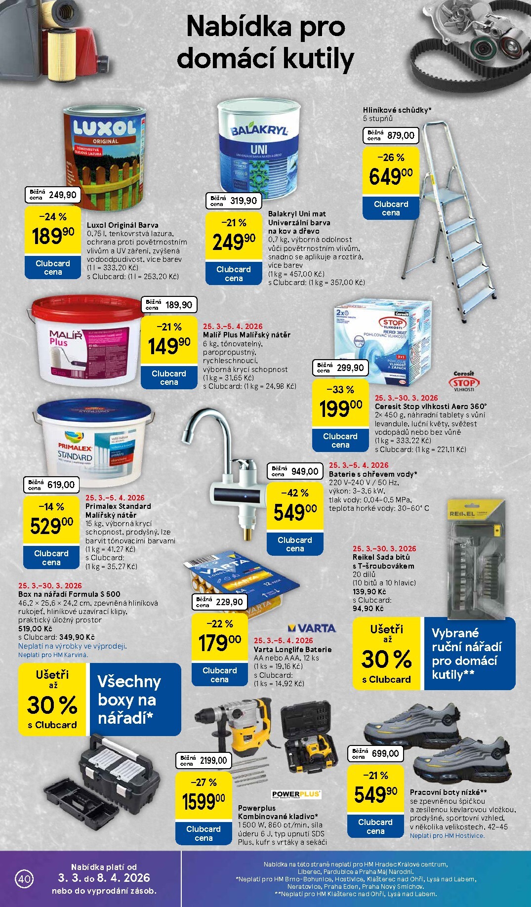 tesco - Tesco leták platný od středy 25.03.2026 do pondělí 30.03.2026 - page: 40