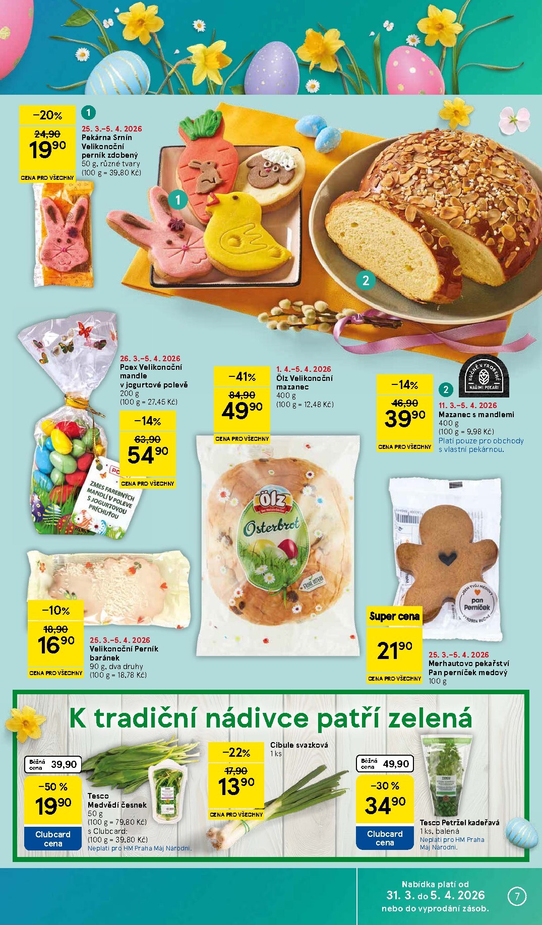 tesco - Tesco leták platný od úterý 31.03.2026 do neděle 05.04.2026 - page: 7