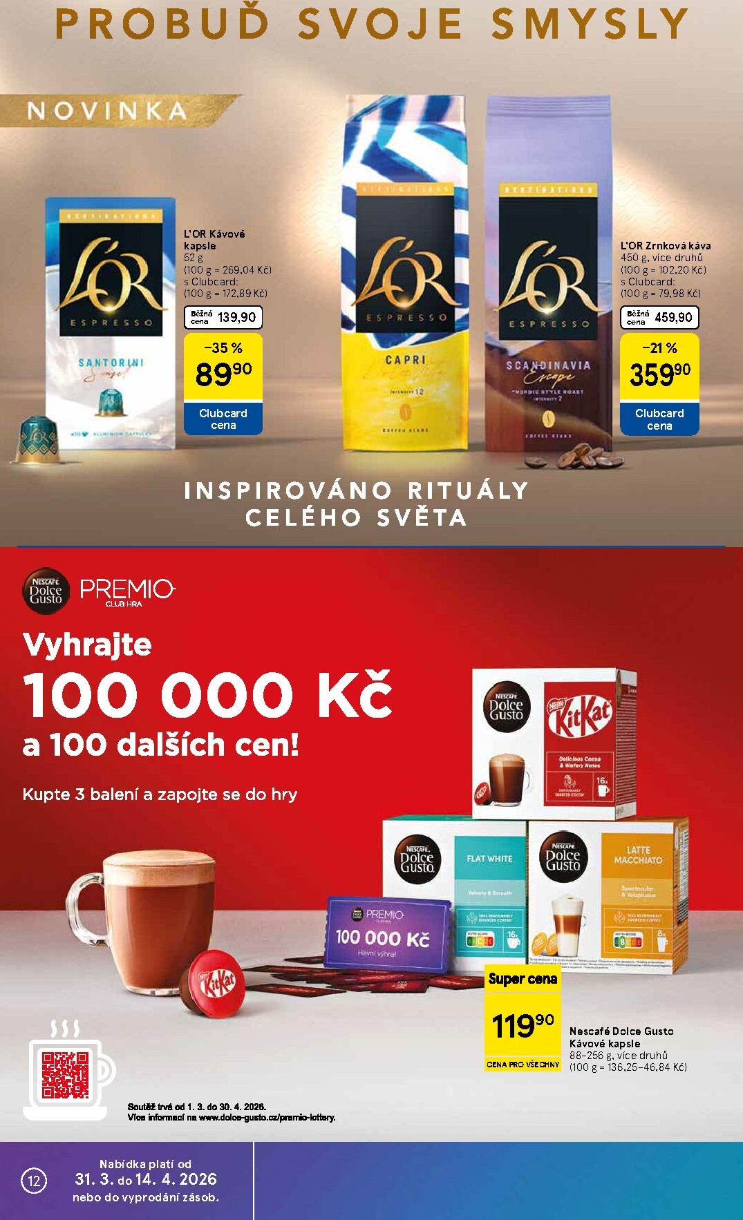 tesco - Tesco leták platný od úterý 31.03.2026 do neděle 05.04.2026 - page: 12