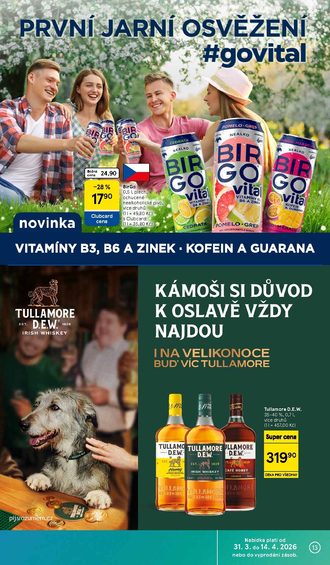 tesco - Tesco leták platný od úterý 31.03.2026 do neděle 05.04.2026 - page: 13