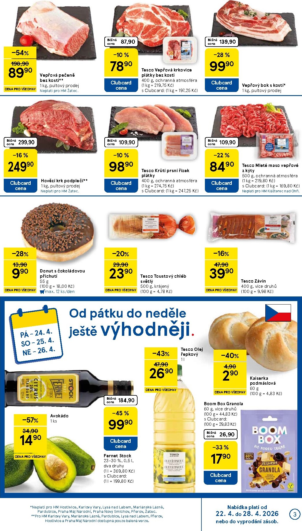 tesco - Budoucí Tesco leták platný od středy 22.04.2026 do úterý 28.04.2026 - page: 3