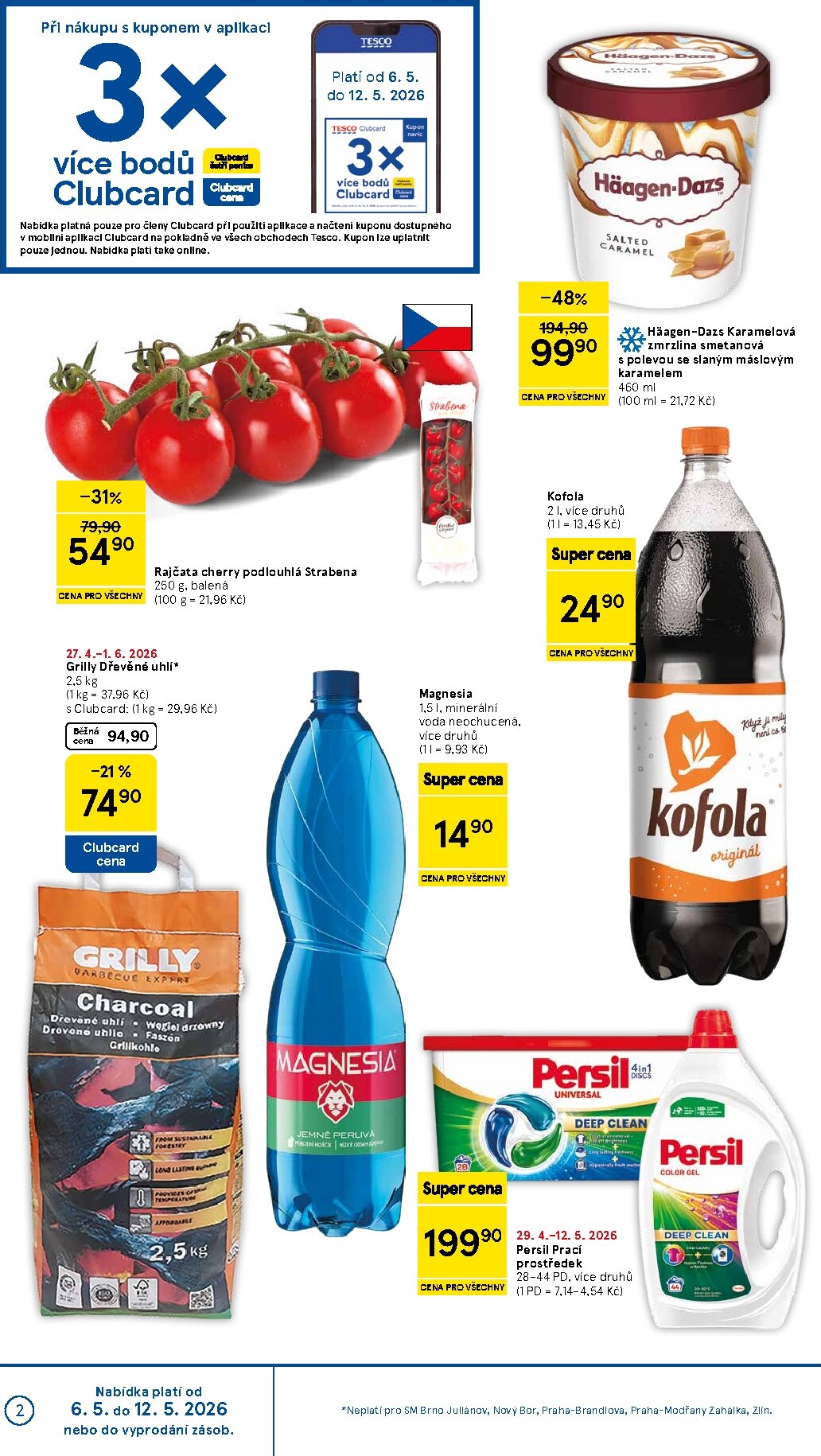 tesco - Budoucí Tesco supermarket leták platný od středy 06.05.2026 do úterý 12.05.2026 - page: 2
