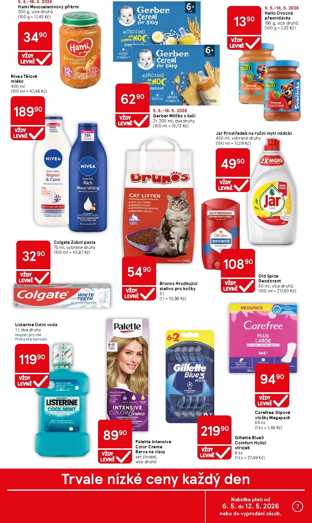 tesco - Budoucí Tesco leták platný od středy 06.05.2026 do úterý 12.05.2026 - page: 7