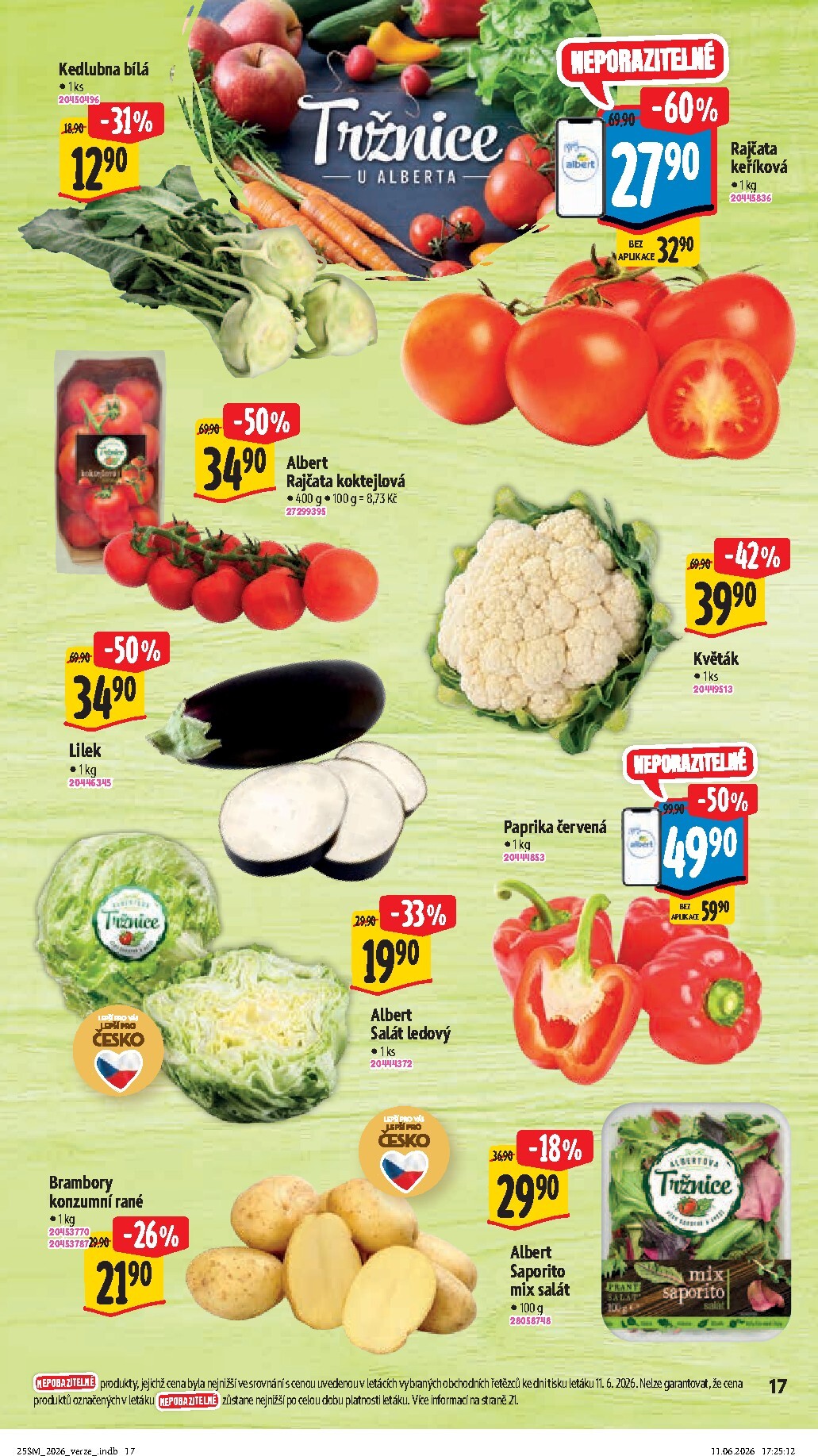 albert - Budoucí Albert Supermarket leták platný od středy 17.06.2026 do úterý 23.06.2026 - page: 25
