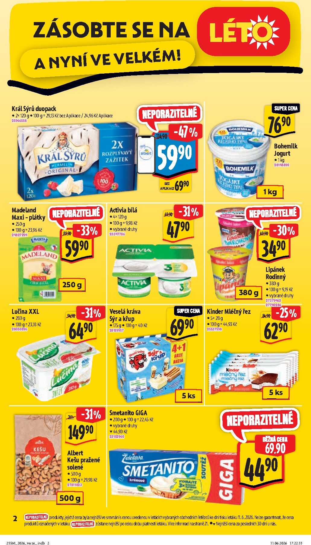 albert - Budoucí Albert Supermarket leták platný od středy 17.06.2026 do úterý 23.06.2026 - page: 8