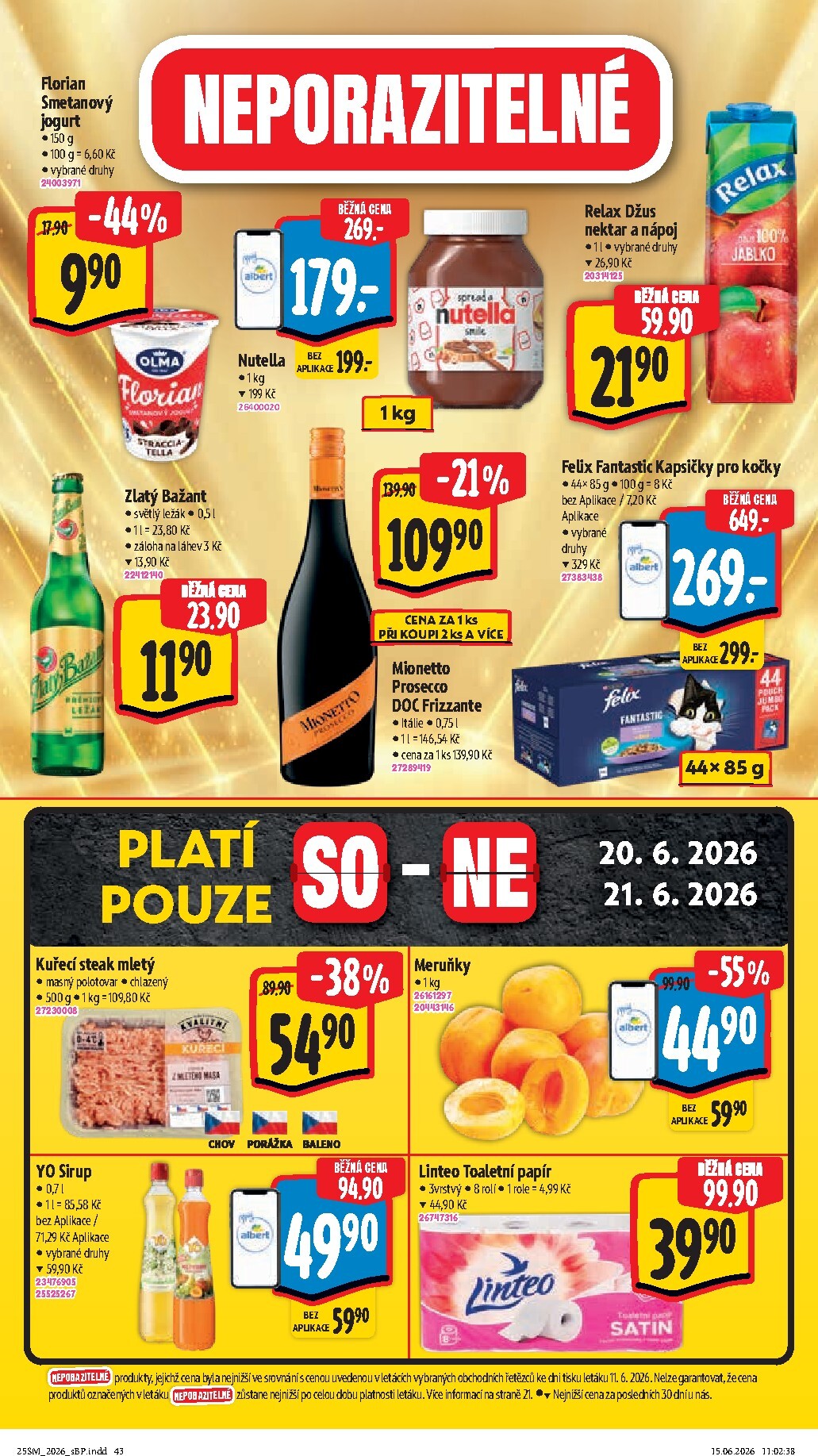 albert - Budoucí Albert Supermarket leták platný od středy 17.06.2026 do úterý 23.06.2026 - page: 6